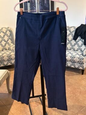 Tribal Navy Ankle Pants Sizes 8 & 12 – Pull-On Slim Fit Career Pants NWT